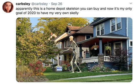 Carbsley | 12 ft tall Home Depot Skeleton | Know Your Meme