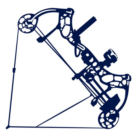 Compound Bow Png Designs For T Shirt And Merch