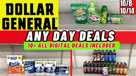 Dollar General Couponing This Week 10 8 10 14 All Digital Deals