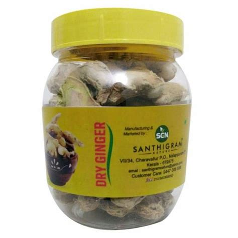 Santhigram Whole Organic Dry Ginger Sonth Dry Adrak Sabut Saunth 200g Jiomart