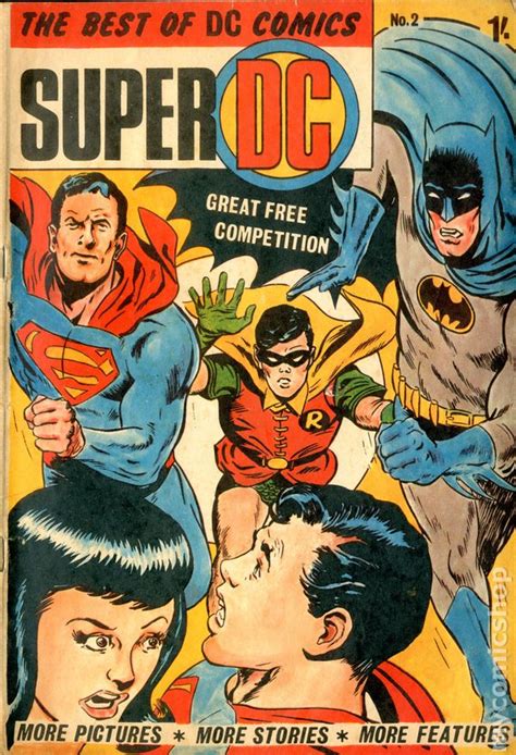 Super Dc British Magazine 1969 Comic Books