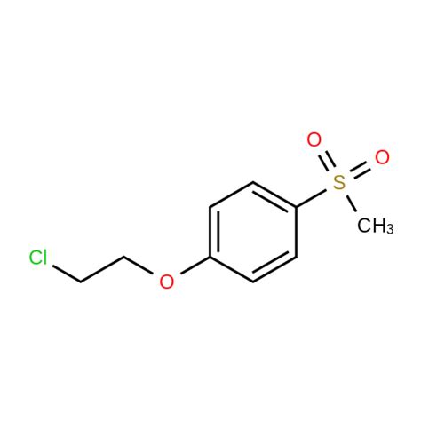 34334 22 0 1 2 Chloroethoxy 4 Methanesulfonylbenzene Ambeed