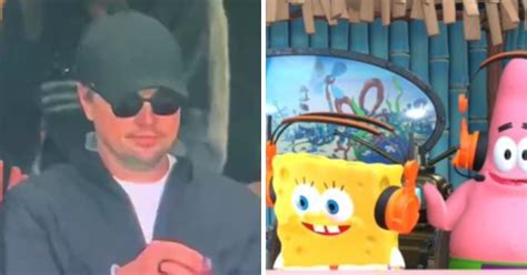 'That's about his dating age’: SpongeBob takes a dig at Leonardo DiCaprio during Nickelodeon ...