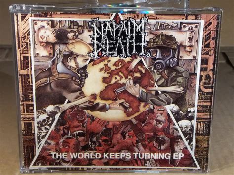 Napalm Death The World Keeps Turning Ep Cd 1992 Earache Non Lp Tracks