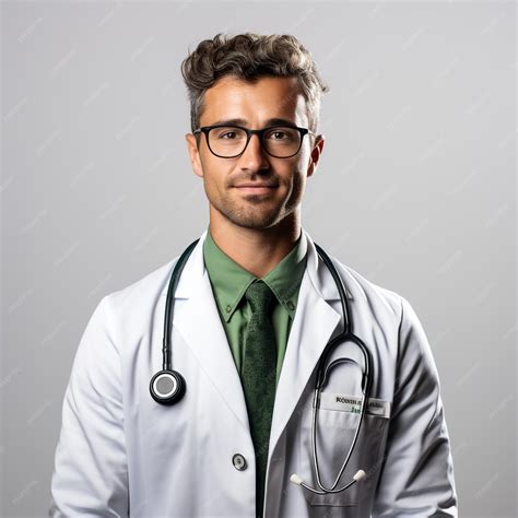 Premium Photo | Portrait of cheerful young medical doctor with