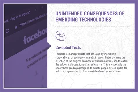 Unintended Consequences of Emerging Technology: Co-opted Tech - Risk Innovation