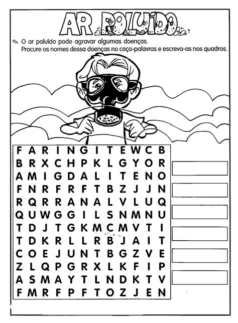 CiÊncias Ar Atmosfera PressÃo AtmosfÉrica ExercÍcios Atividades Para Imprimir Ii ~ Cantinho Das