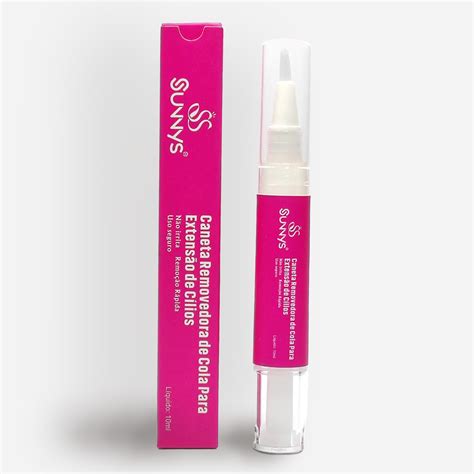 CANETA REMOVEDORA DE COLA CILIOS 10ML SUNNYS Lady Linda Cosméticos