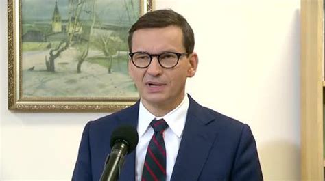 Premier Mateusz Morawiecki O Izbie Dyscyplinarnej SN Budowie Muru Na