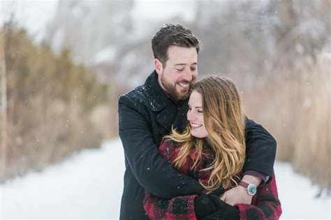 Scarborough Bluffs Winter Engagement