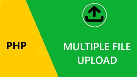 How To Upload Multiple Files In Php Php Tutorial Youtube