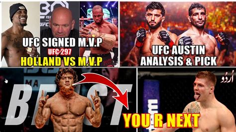 Ufc Signed M V P Shara Bullet Call S Out Vettori Ufc Austin Preview