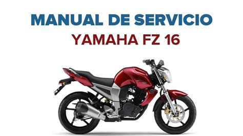 Yamaha FZ16 Manual De Servicio O Taller YouTube