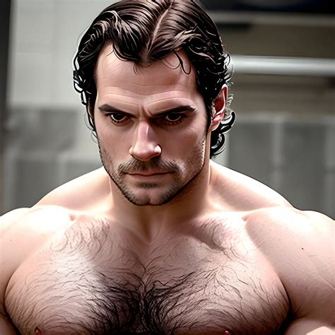 Henry Cavill Hair Y Gay Muscle Bara Sweat Sexy Mustache Arthub Ai