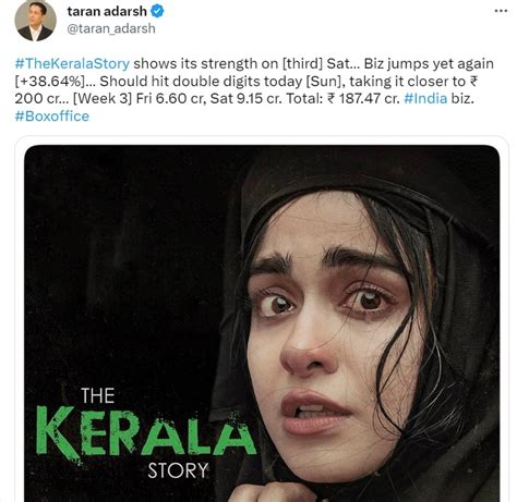 The Kerala Story Box Office Day Film S Single Day Collection Higher