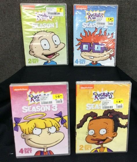 Rugrats Nickelodeon TV Series Complete Seasons 1-4 (1 2 3 4) NEW DVD ...