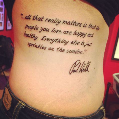 My Paul walker tattoo | Paul walker tattoo, Tattoo quotes, Paul walker