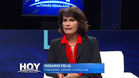 Hoy Con Tom S Regalado Entrevista A Rosario Feliu Fundadora