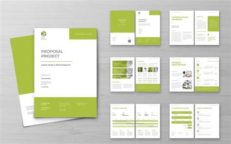 Proposal Graphic Design Project - Corporate Identity Template