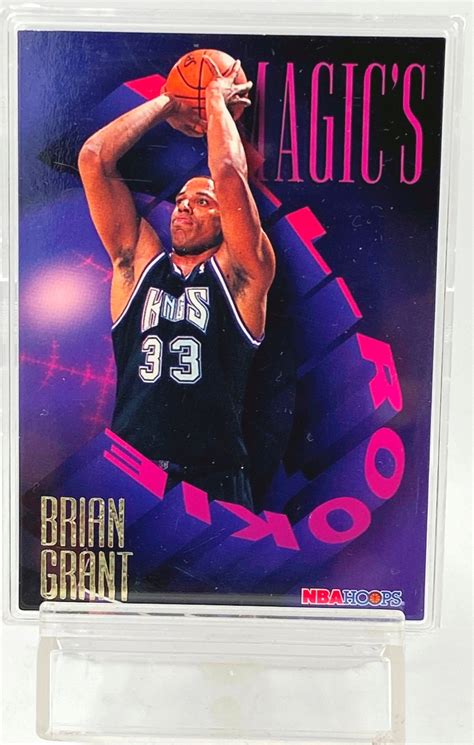 1994 95 Skybox NBA HOOPS Magic S All Rookie Brian Grant Insert RC AR7