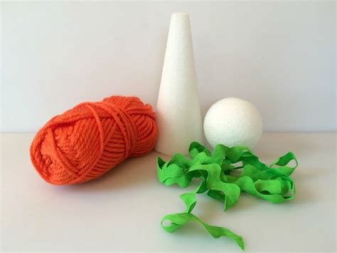 Yarn Wrapped Carrot Thriftyfun