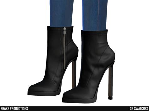 The Sims Resource High Heel Boots S102308