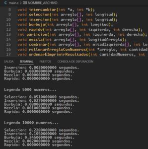 Leer Mil N Meros Y Ordenar Con C Parzibyte S Blog