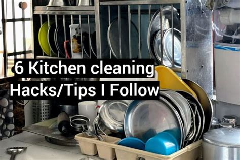 6 Kitchen Cleaning Tips I Follow | Cleaning the Kitchen Easy Way