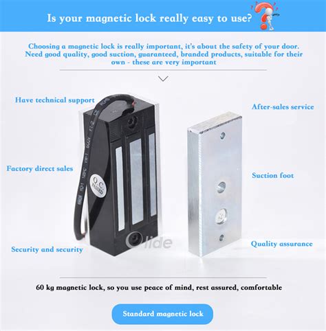 Small Sliding Door Magnetic Lock Kg Electromagnetic Lock V V Mini