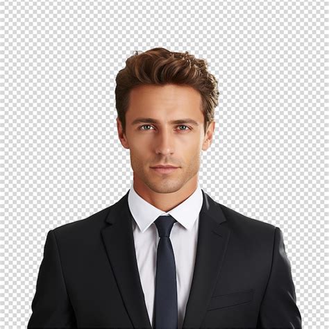 Premium Psd Businessman Isolated On Transparent Background