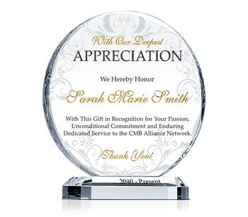 Pastor Appreciation Plaque Wording Ideas