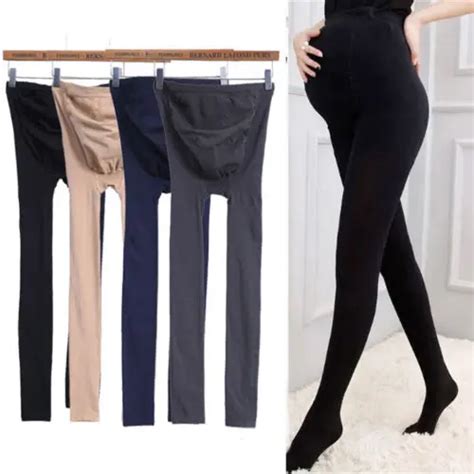 New Sexy Women Pregnant Maternity Tights Solid Color Ladies Pantyhose Newly Mother Size Plus