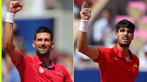 Novak Djokovic V Carlos Alcaraz Their Previous Matches Ahead Of