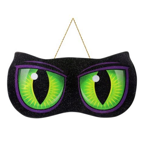 Holiday Home® Green Animated Scary Eyes Halloween Decoration, 1 ct - Kroger