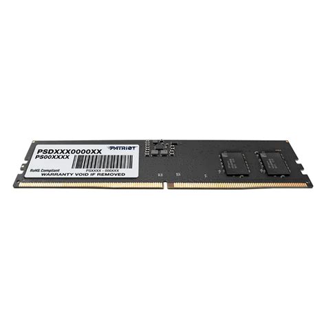 Memoria RAM Patriot Signature Line DDR5 5200MHz 8GB Non ECC