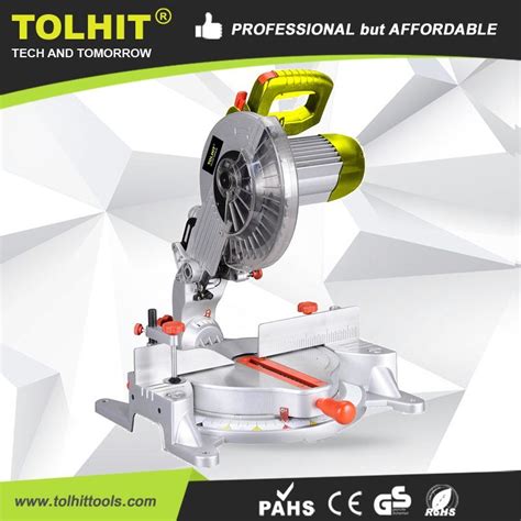 Tolhit 255mm 1800W Induction Motor Aluminum Cuttting Miter Saw Machine