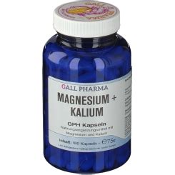 Gall Pharma Magnesium Kalium Gph Kapseln Shop Apotheke