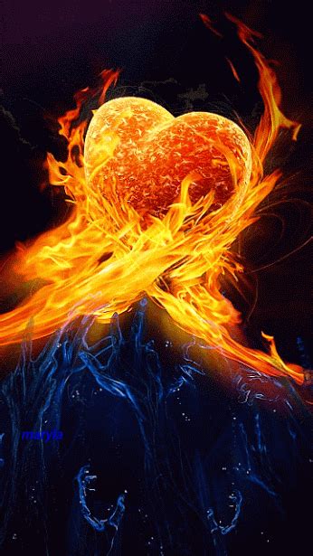 Flaming Heart