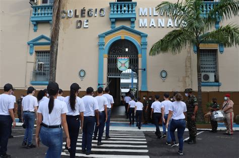 Cmm Realiza Solenidade De Entrada De Novos Alunos Col Gio Militar De