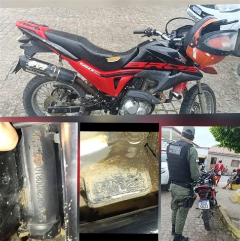 Portal Agreste Violento Pol Cia Militar Apreende Motocicleta Clonada Em