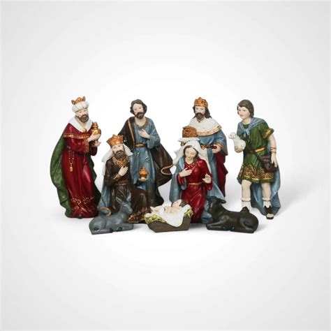 cm polyresin nativity