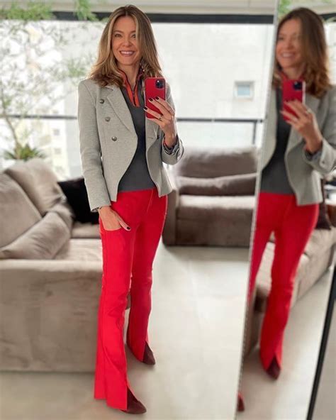 Estilo Da Fl On Instagram Vermelho E Tons De Cinza Que Tal Uma