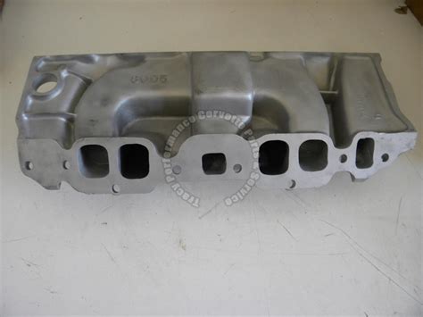 1965 90 Bbc Chevy Weiand Action Plus Oval Port Intake Manifold 8005