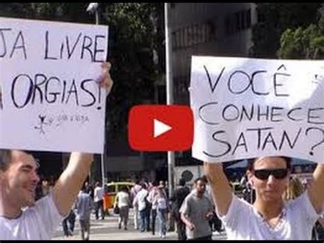 Marcha Para Satan S Vs Marcha Pra Jesus Youtube