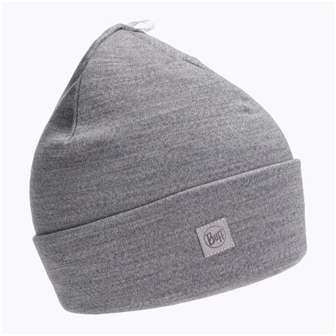 Czapka Zimowa Buff Heavyweight Merino Wool Solid Light Grey