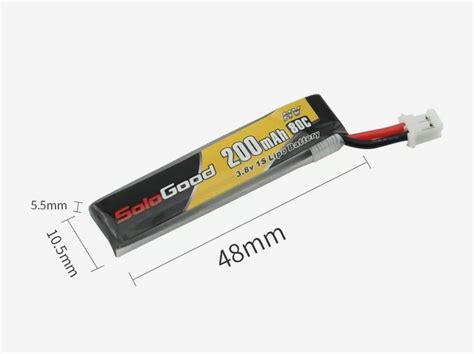 Sologood 1s 200mah Hv Lipo Jandh Aerospace