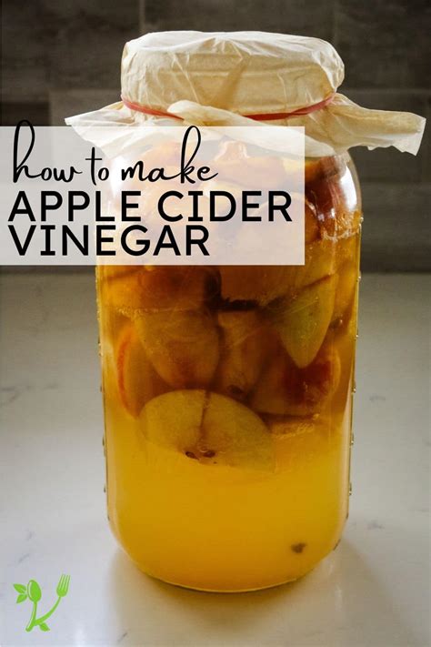 how to prepare apple cider vinegar at home