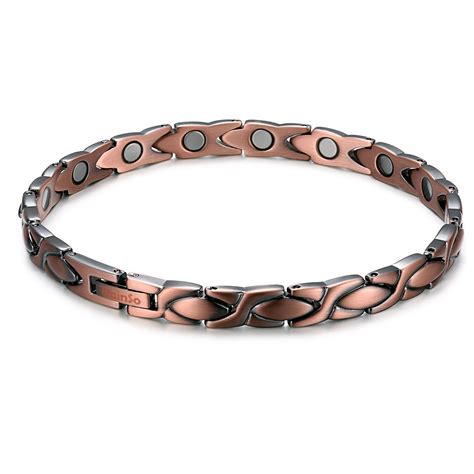 Womens Pure Copper Magnetic Ankle Bracelets For Feet Arthritis