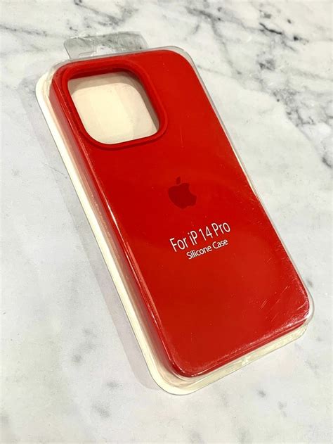 Silicone Case Roja Iph Pro Comprar En Amo Mi Celu