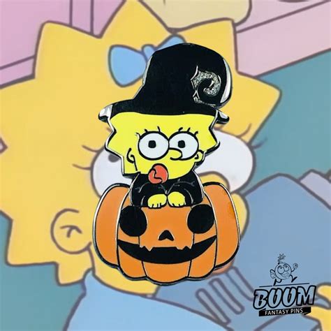 Maggie Simpsons The Simpsons Unique Fantasy Pins Simpsons Pins